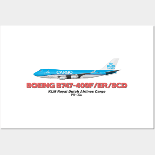 Boeing B747-400F/ER/SCD - KLM Royal Dutch Airlines Cargo Posters and Art